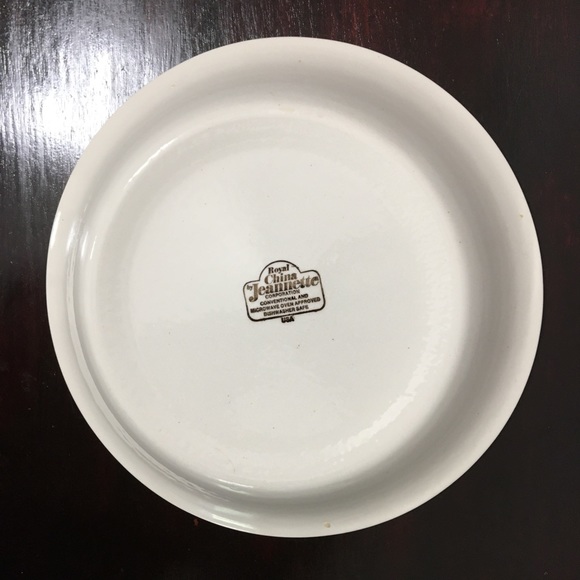 Vintage Apple Pie Recipe Pie Plate bakeware - Picture 15 of 16